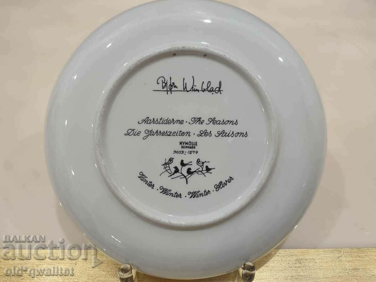 Porcelain design plate, Denmark limited - 7 Porcelain design plate, Denmark limited - 7