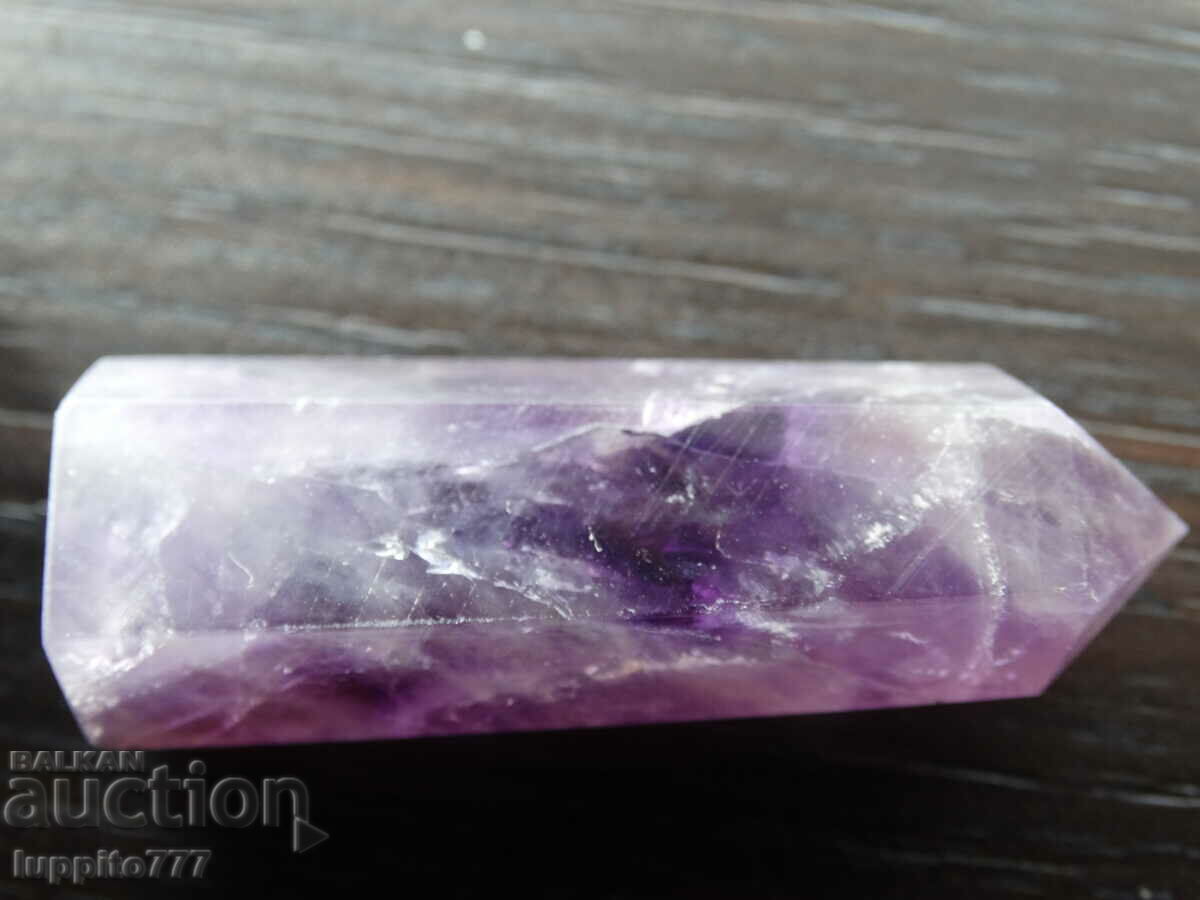 52 grams Amethyst Point Obelisk with price 42.00 BGN | € 21.47 52 grams Amethyst Point Obelisk with price 42.00 BGN | € 21.47