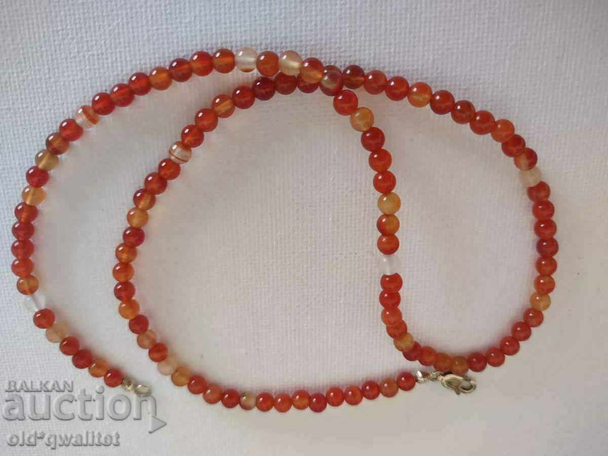 Auction Fire Opal Necklace, 375 Gold Auction Fire Opal Necklace, 375 Gold