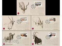 Намибия 2013 -  5 броя Карти Максимум - Комплектна серия
