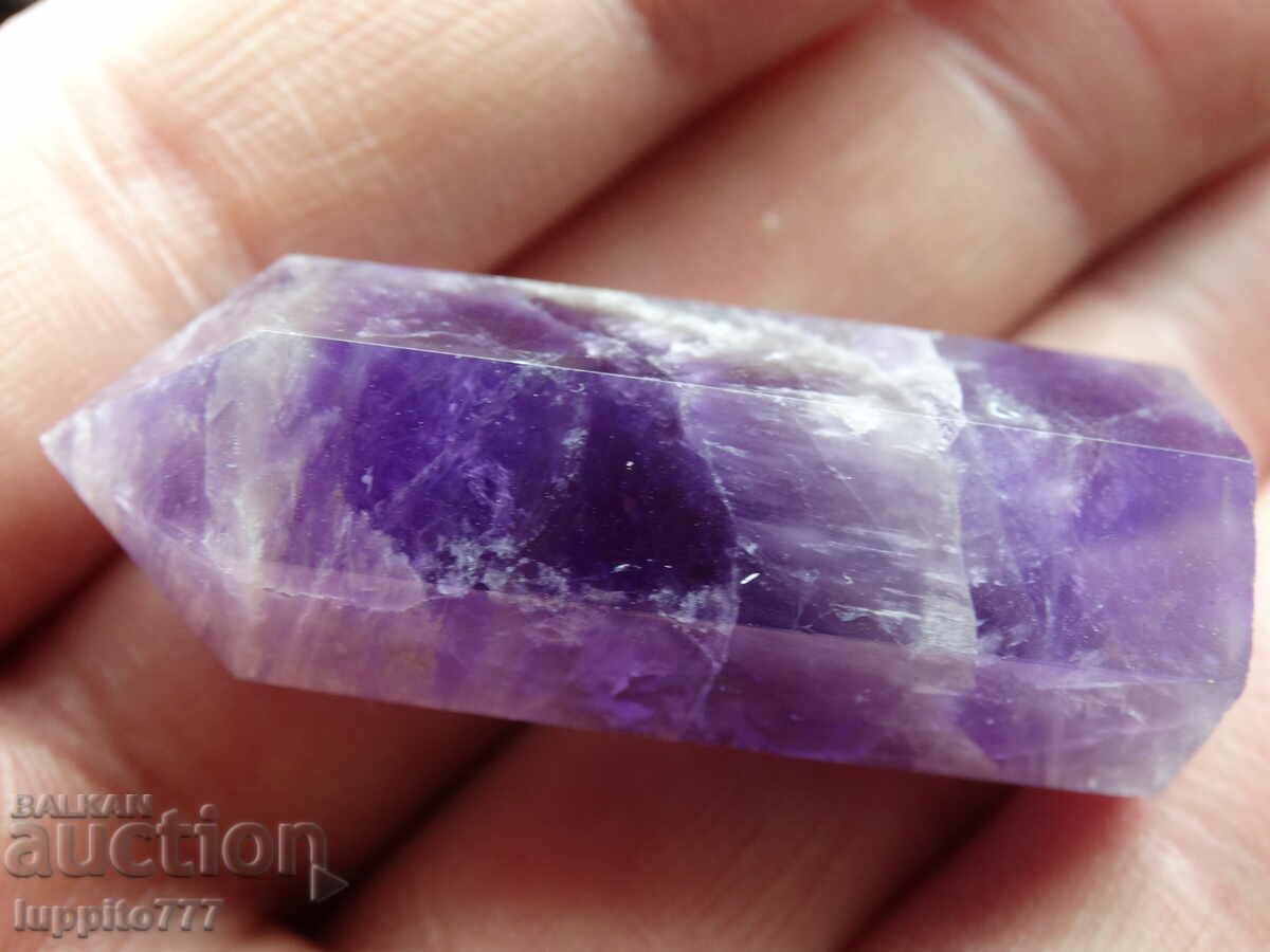 Delivery of 50 grams Amethyst Point Obelisk Delivery of 50 grams Amethyst Point Obelisk