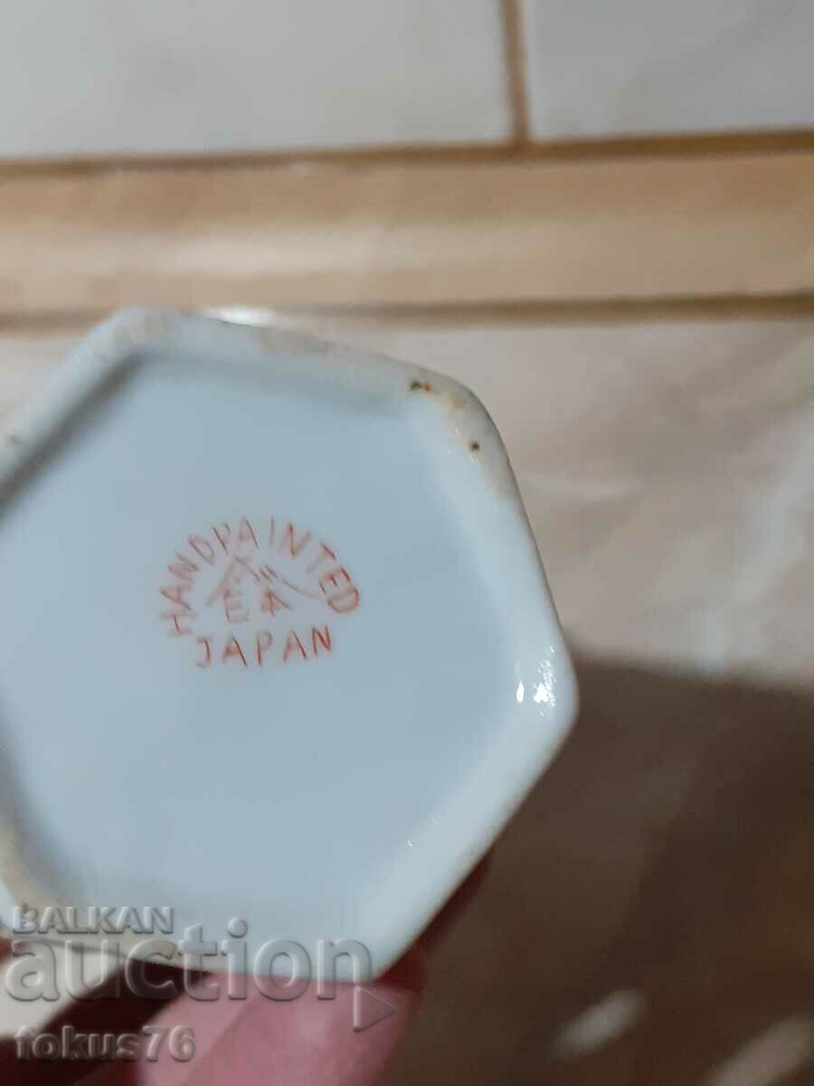 Old Japanese playing sake jug hand painted porcelain - 6 Old Japanese playing sake jug hand painted porcelain - 6