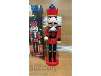 Wooden figure, nutcracker, new, with box