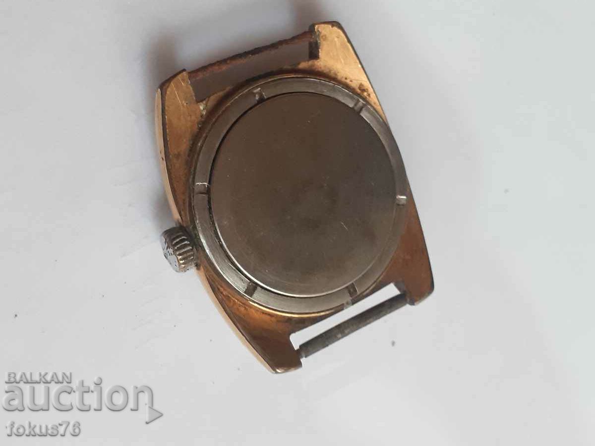 Vostok Wostok 18 Stones Gold Plated Russian Watch AU 10 - 5 Vostok Wostok 18 Stones Gold Plated Russian Watch AU 10 - 5