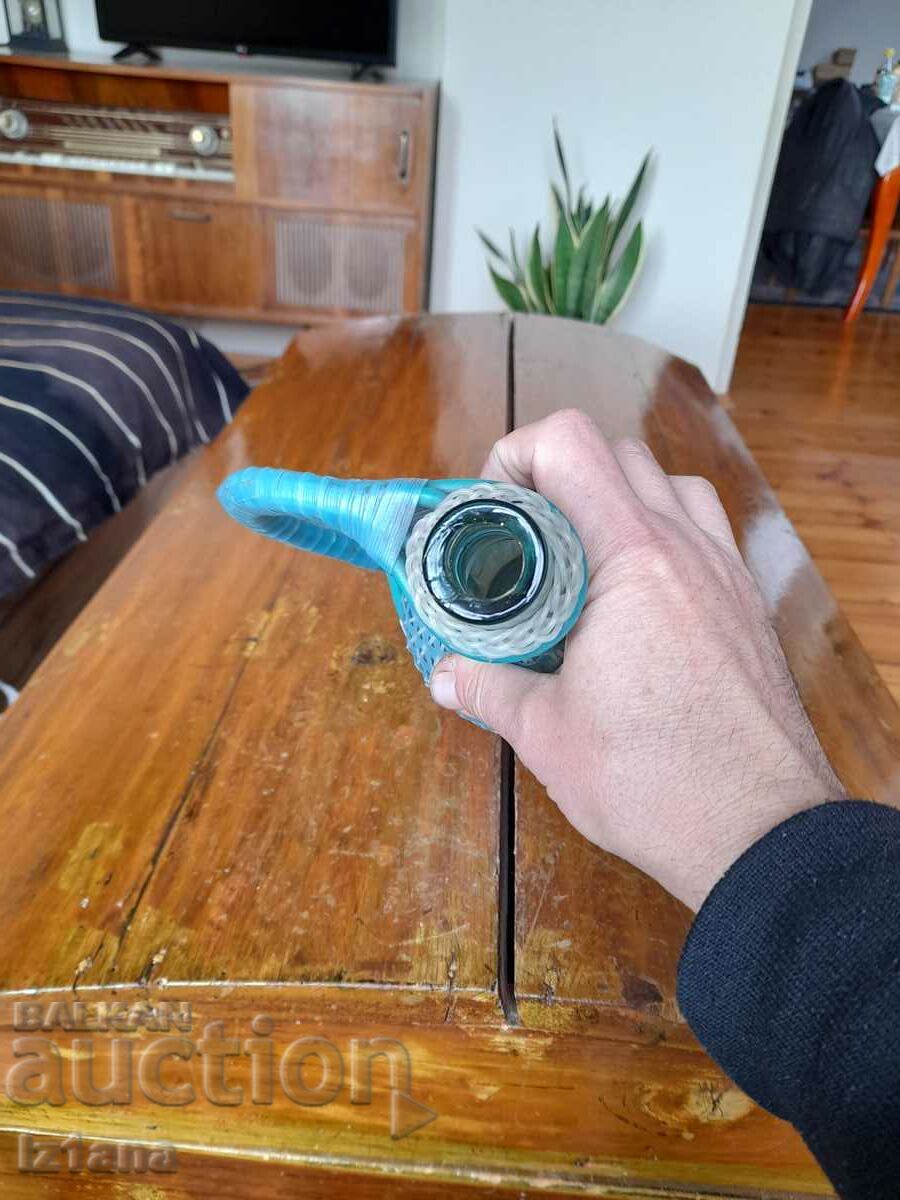 Delivery of Old woven demijohn Delivery of Old woven demijohn