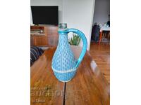 Damigeană veche împletită