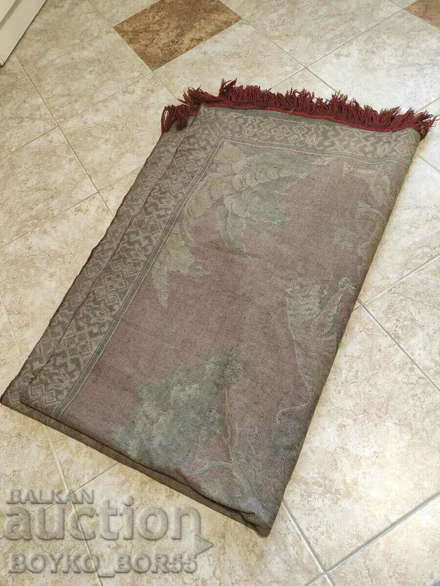 Large Antique Rug Cover 180/120 Without Fringes - 5 Large Antique Rug Cover 180/120 Without Fringes - 5