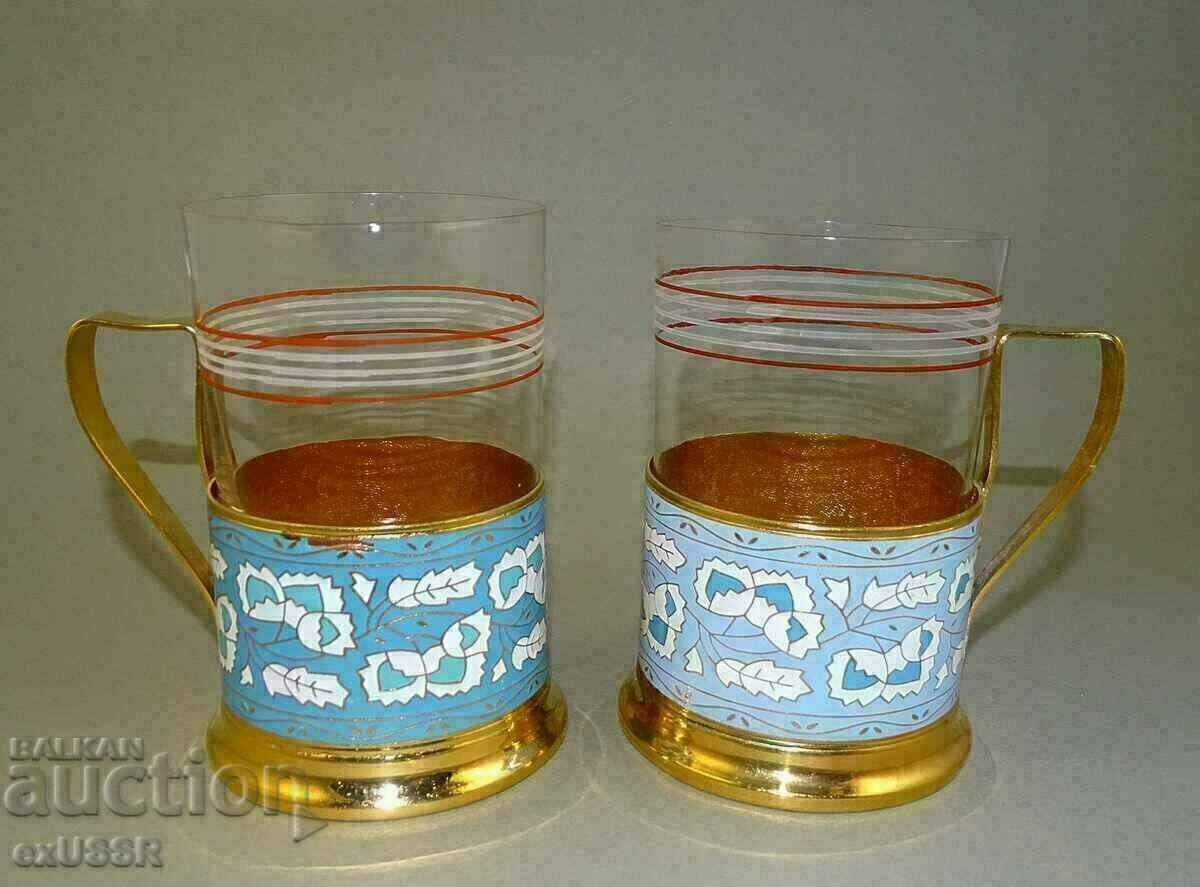 Livrarea 2 căni sovietice rusești Căni cu email