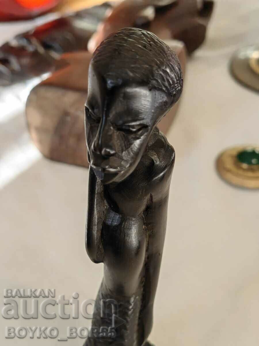 Delivery of Original Antique African Figure Figurine Delivery of Original Antique African Figure Figurine