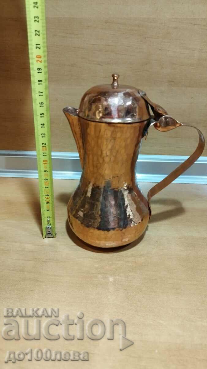 Old copper vessel-jug, Albania