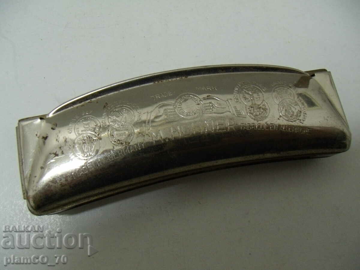 Auction #*6794 Old Small German Harmonica - M. HOHNER Auction #*6794 Old Small German Harmonica - M. HOHNER