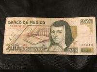 Мексико 200 песос 1995 Хуана де Асбахе рядка година