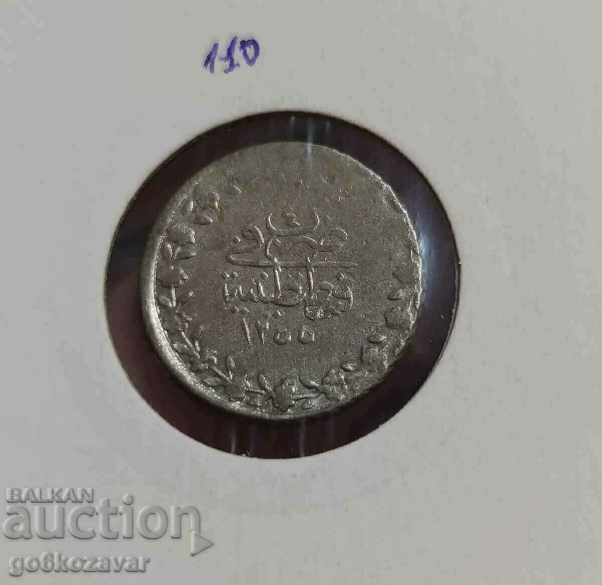 Imperiul Otoman 20 bani 1255/1839/an 4.silver-billon R R cu preț 18.00 BGN | € 9.20