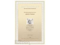 Ersttagsblatt Germany Bonn 1988 First Day Sheet No. 3