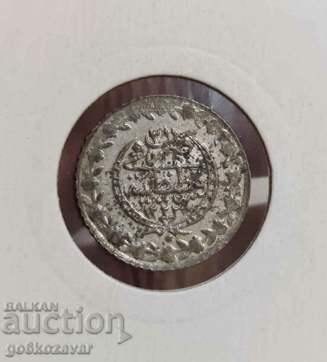Ottoman Empire 20 money 1223/1808/year 31. silver-billon R unc with price 30.00 BGN | € 15.34 Ottoman Empire 20 money 1223/1808/year 31. silver-billon R unc with price 30.00 BGN | € 15.34