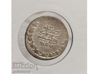R R Imperiul Otoman 20 bani 1255/1839/an 3.silver-billon