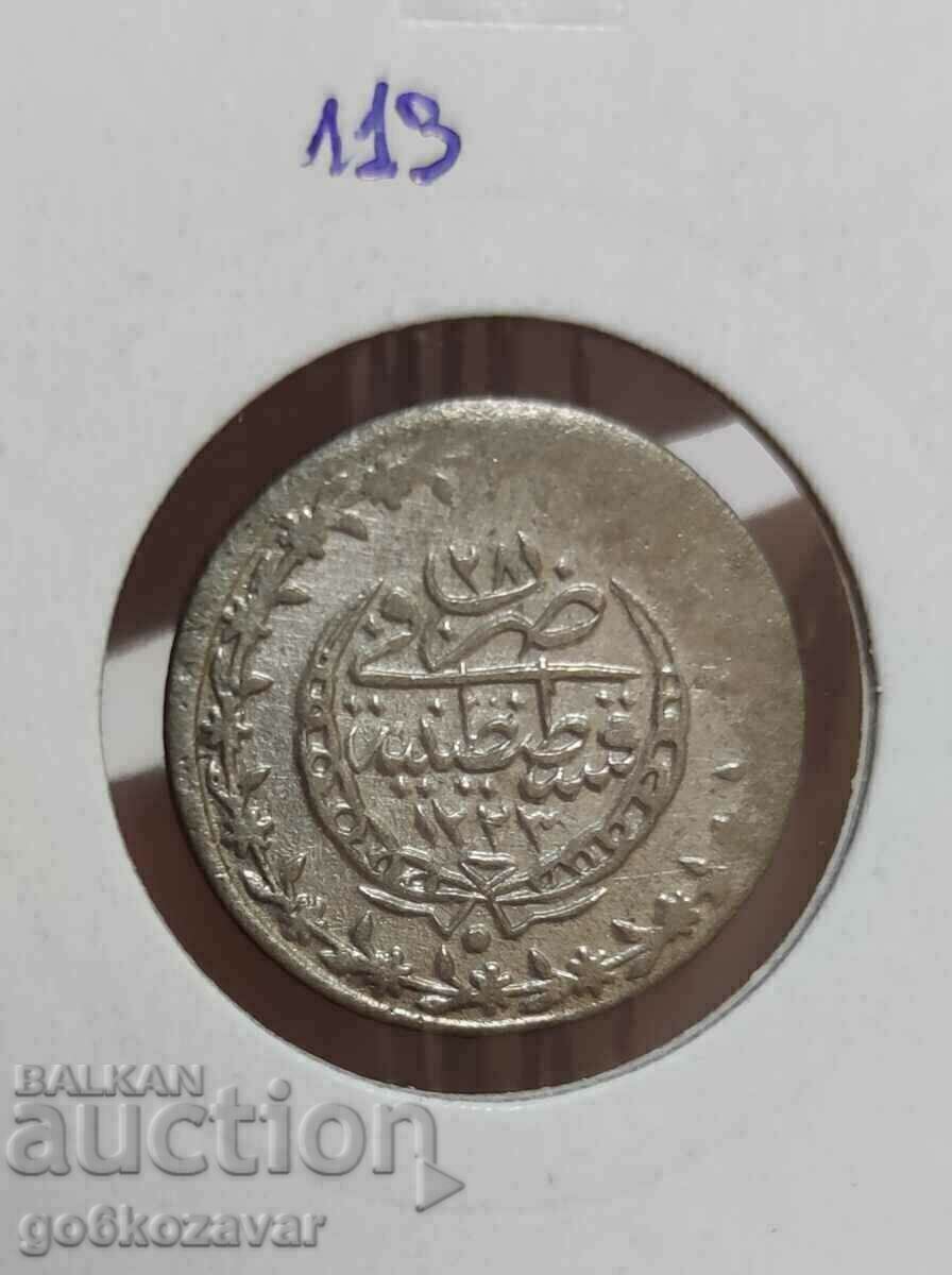 Ottoman Empire 20 coins 1223/1808/year 28.silver-billon R R with price 26.00 BGN | € 13.29 Ottoman Empire 20 coins 1223/1808/year 28.silver-billon R R with price 26.00 BGN | € 13.29