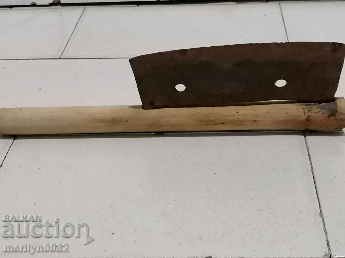 Old hatchet saber ax blade wrought iron with price 61.00 BGN | € 31.19