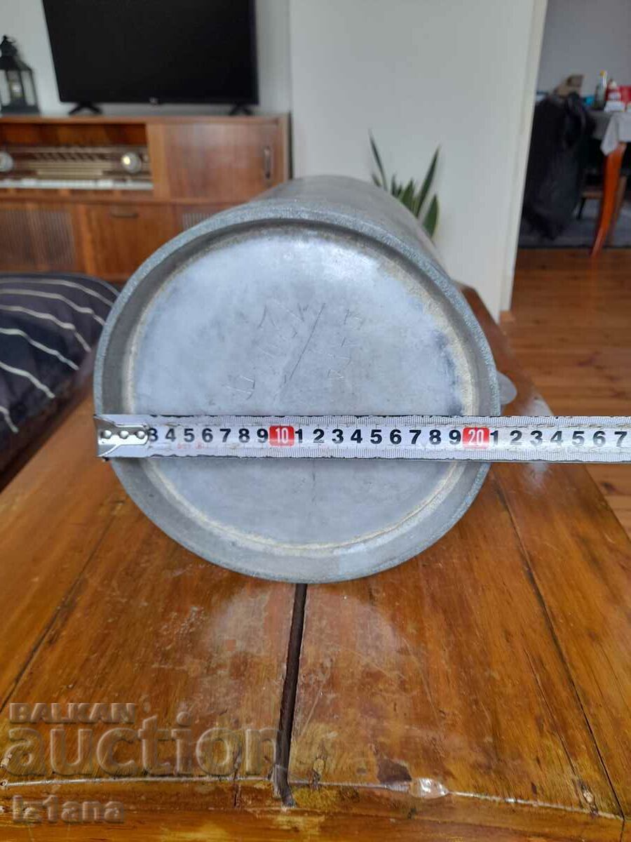 Old aluminum kettle, rubber - 5 Old aluminum kettle, rubber - 5