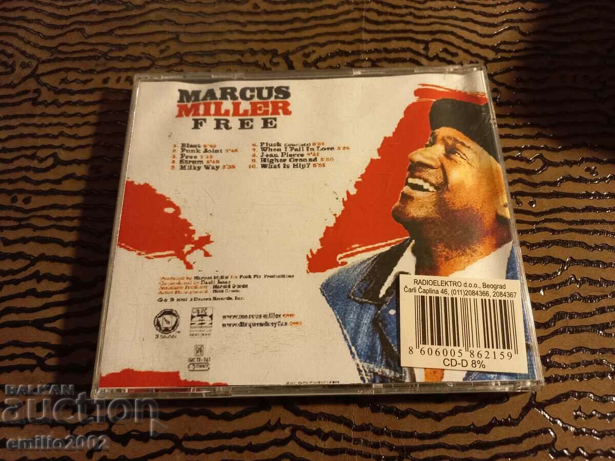 Auction Audio CD Marcus Miller Auction Audio CD Marcus Miller