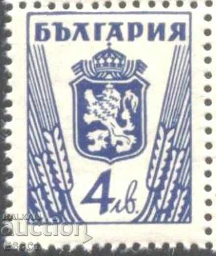 Pure stamp Regular State Emblem Lion 1946 Type II Bulgaria