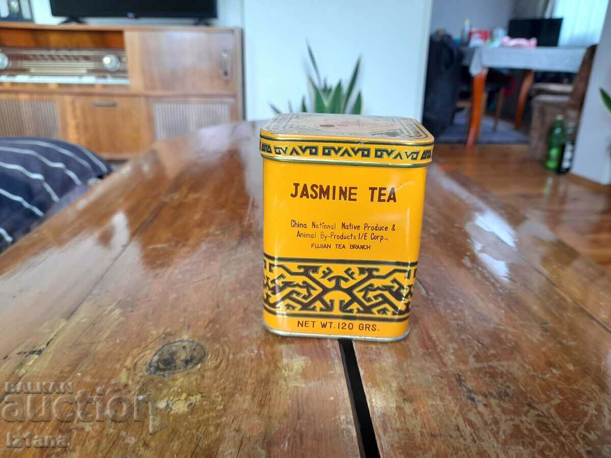An old box of Jasmine Tea