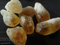 73 grams of natural citrine point 7 pieces lot