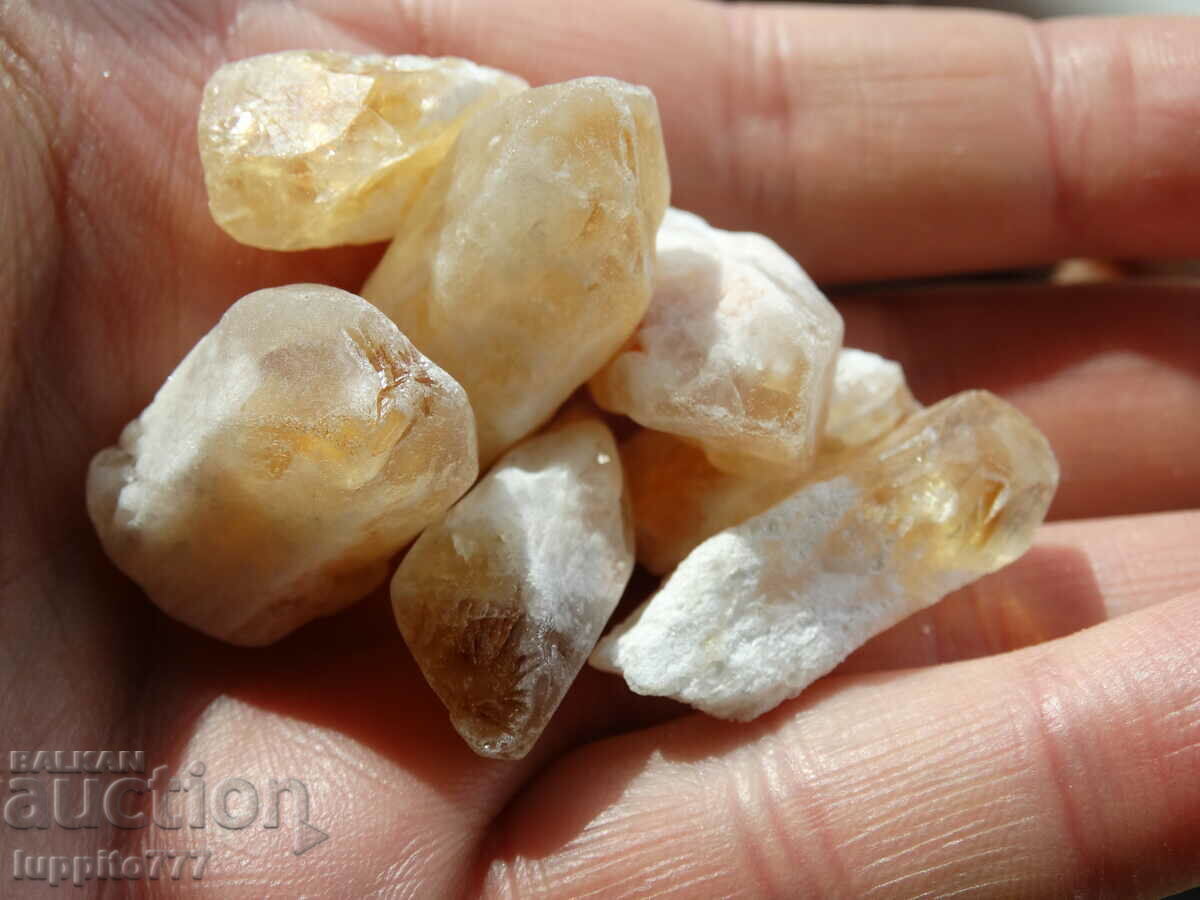 69 grams natural citrine point 7 pieces lot - 6