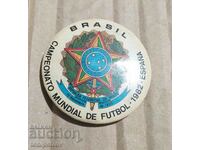 Brazil World Cup 1982 Badge
