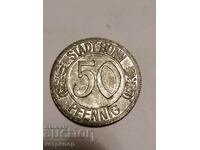 50 Pfennig 1920 Βόννη Γερμανία Notgeld