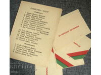 Frontul Național deputați Adunarea Națională 8 buletine de vot