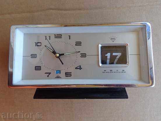 Desk Clock Alarm Clock China 1980s WORKS with price 38.00 BGN | € 19.43