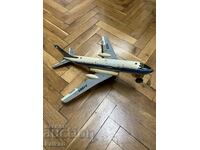 Old Soviet sheet metal toy airplane USSR