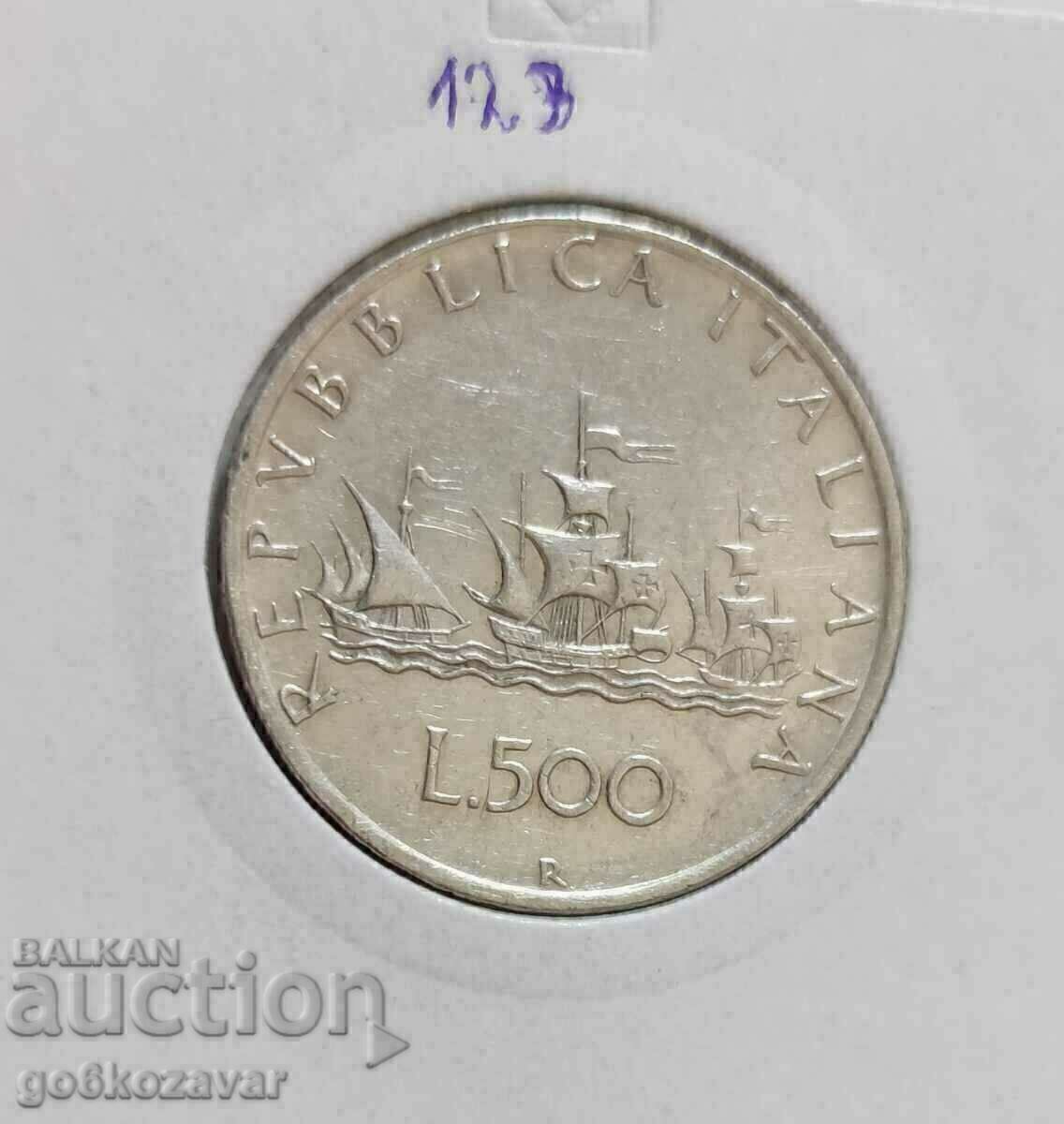 Italy 500 lira 1961 Silver! with price € 26.00 | 50.85 BGN