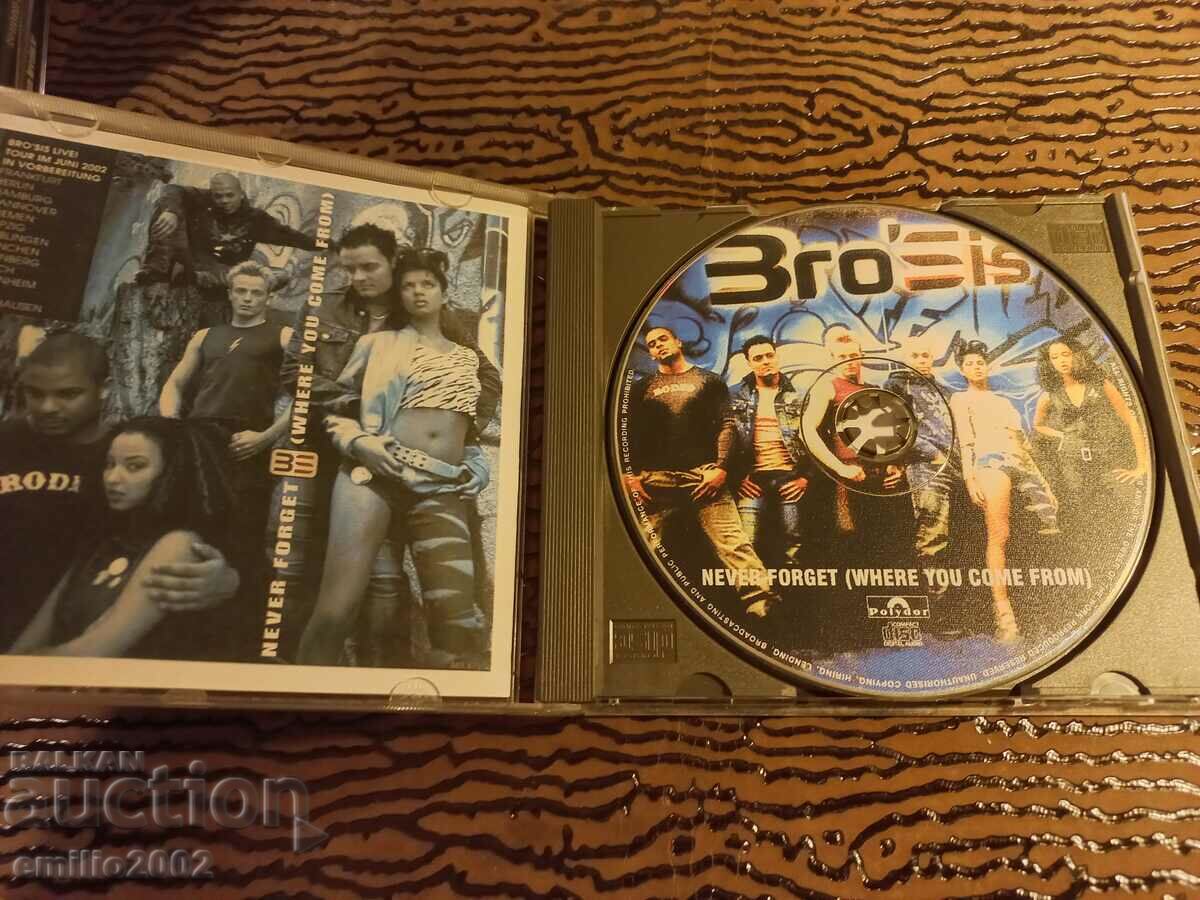Audio CD Brosis ..Never forget with price 2.99 BGN | € 1.53 Audio CD Brosis ..Never forget with price 2.99 BGN | € 1.53