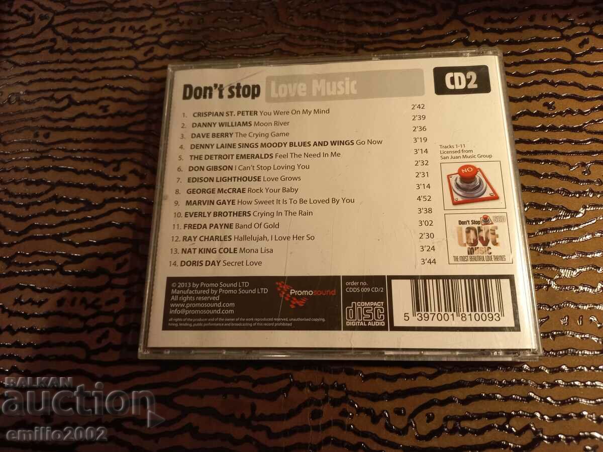 Auction  Audio CD Don't stop love music