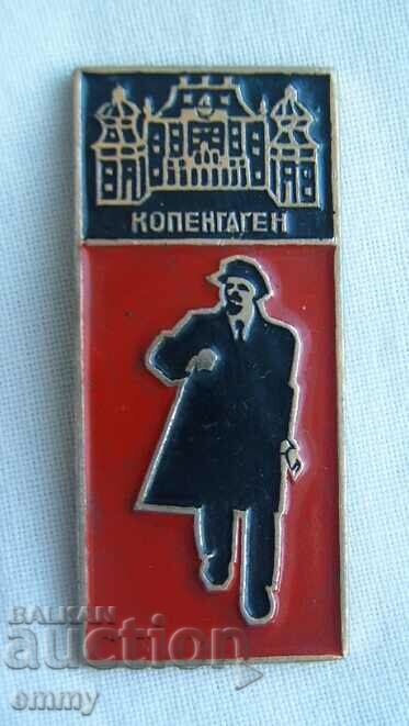 Lenin badge, Copenhagen