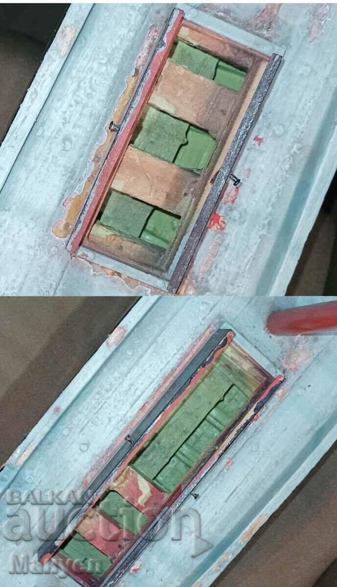 Model vechi al unei nave, o goeletă de pescuit. - 7 Model vechi al unei nave, o goeletă de pescuit. - 7