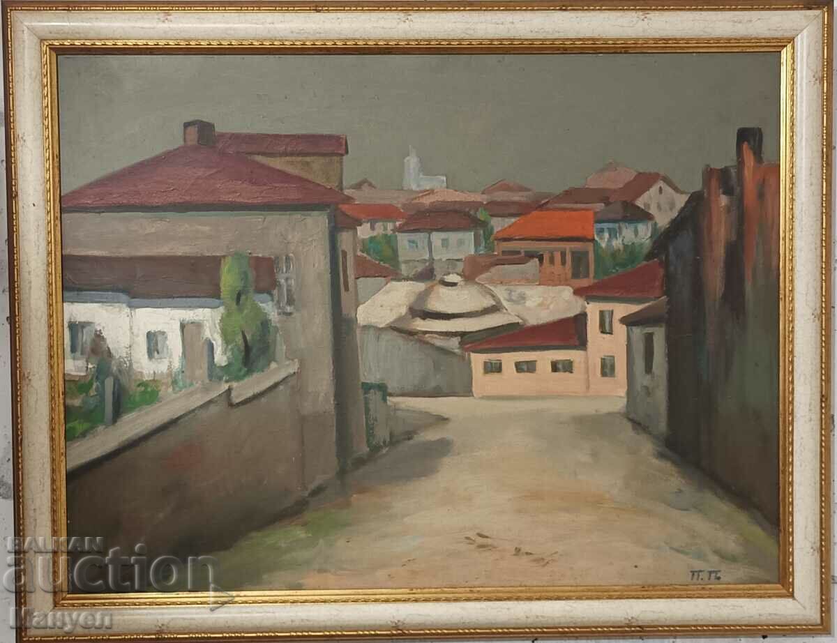 I am selling a painting, a landscape from Ruse.