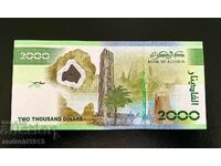 ALGERIA 2000 DINARI - 2022, ANIVERSARE, UNC