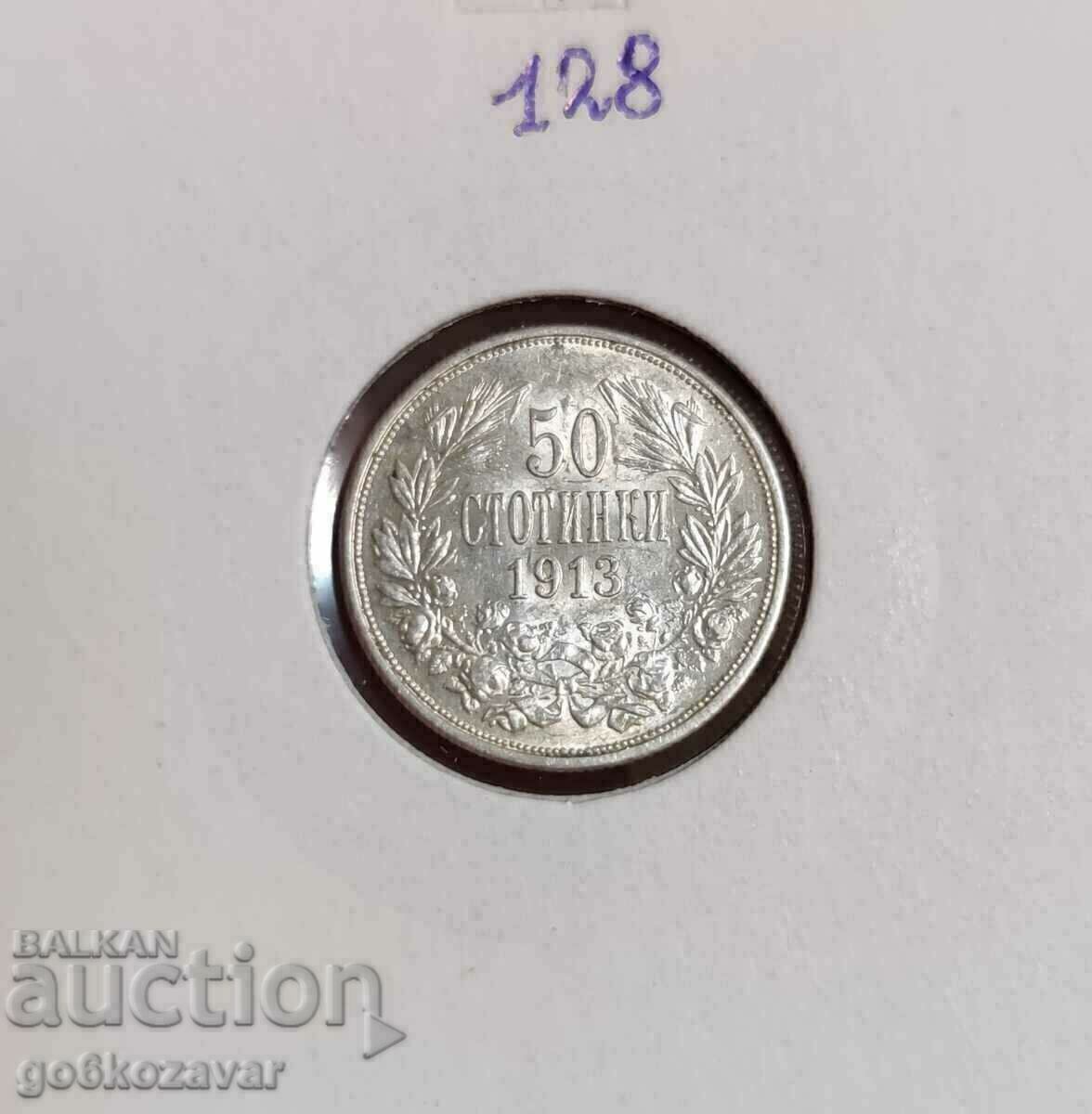 Bulgaria 50 cent 1913 silver. Quality! with price 32.00 BGN | € 16.36 Bulgaria 50 cent 1913 silver. Quality! with price 32.00 BGN | € 16.36