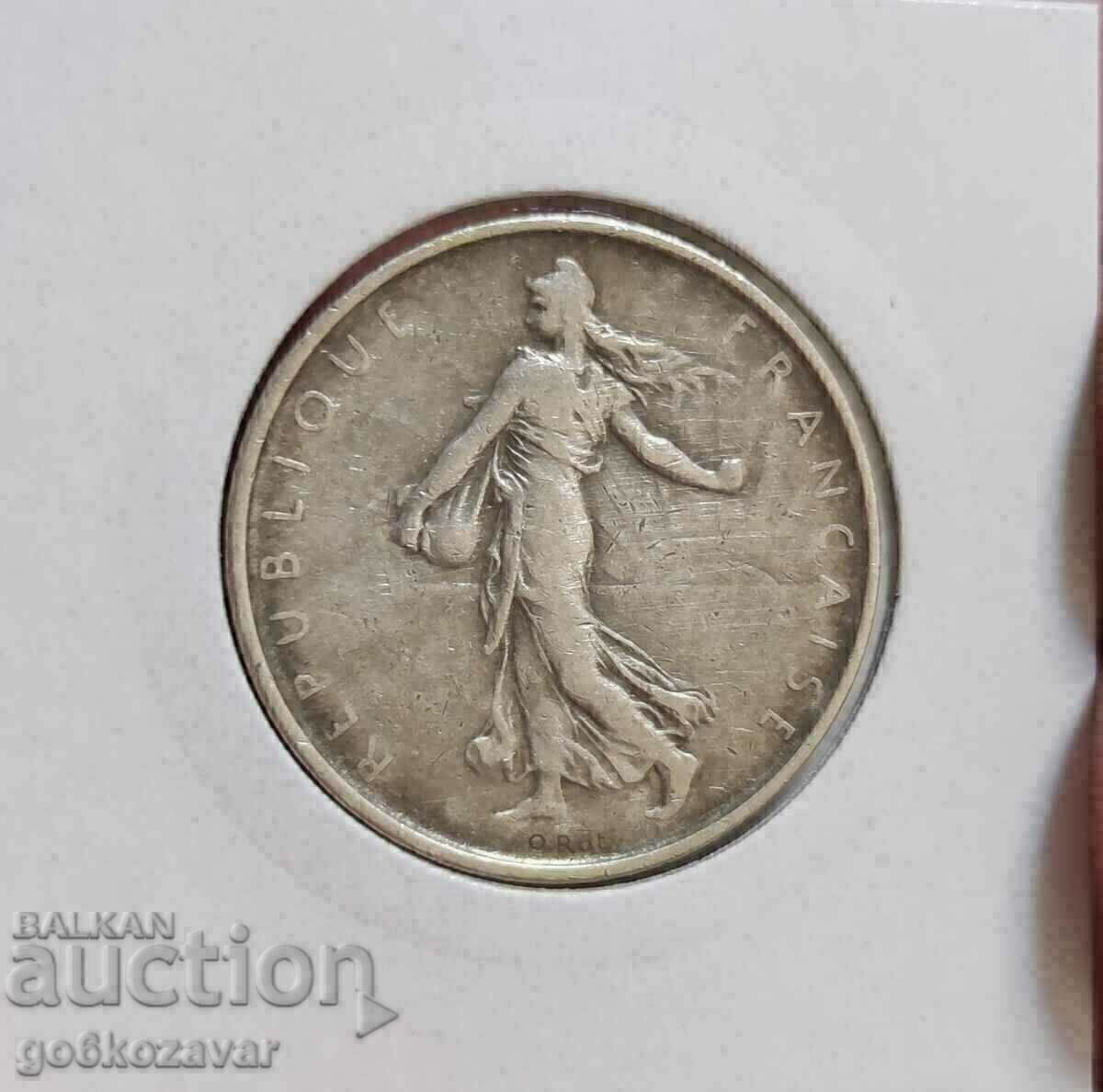 France 5 Francs 1962 Silver ! with price 37.00 BGN | € 18.92