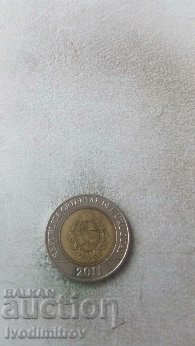 Uruguay 10 pesos 2011 with price 3.25 BGN | € 1.66 Uruguay 10 pesos 2011 with price 3.25 BGN | € 1.66