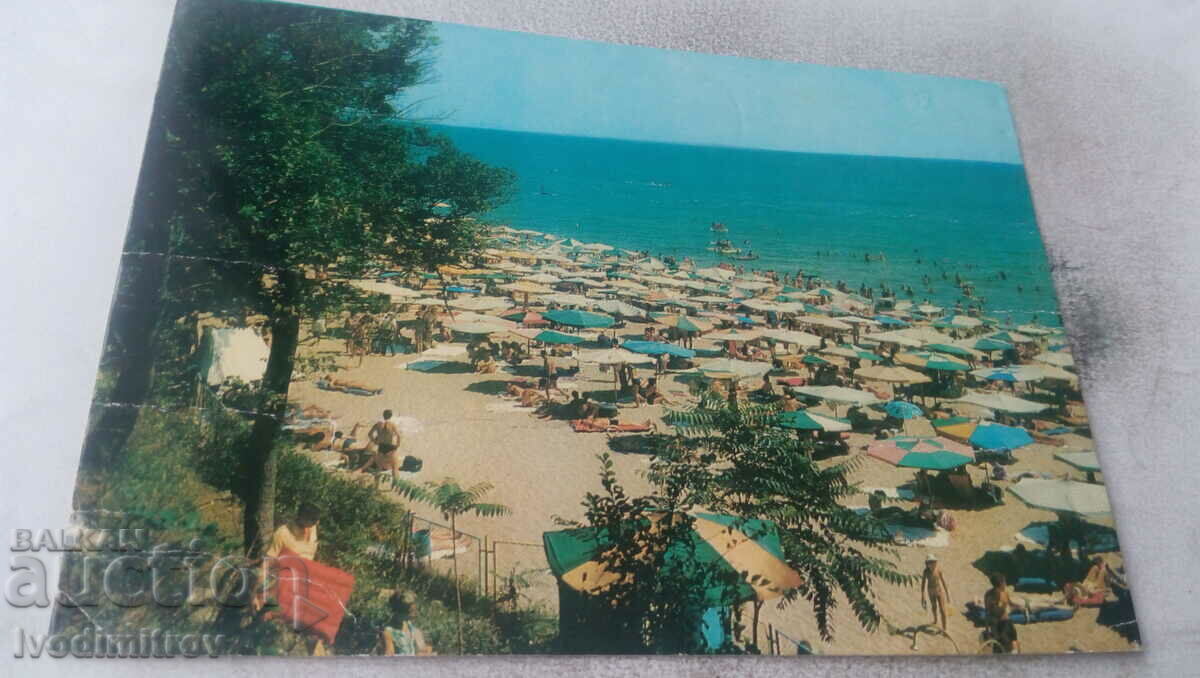 Postcard Friendship Central Beach 1976