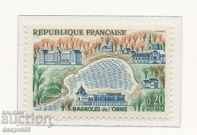 1961. France. Bagnoles-de-l'Orne, French municipality.