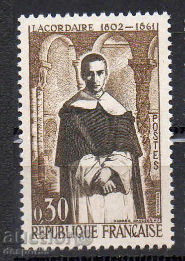 1961. Γαλλία. Πατέρας Lacorder, Καθολικός ιεροκήρυκας.