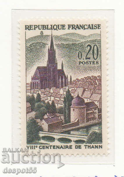 1961. Франция. Юбилей на Thann, френска община в Елзас