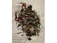 Old diodes, resistors, capacitors