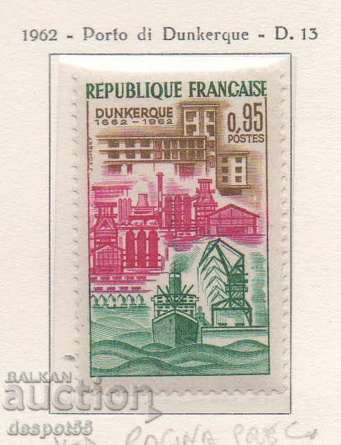 1962. Franța. Aderarea Dunkirk în Franța.