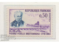 1962. France. Pierre Bretonneau (1778-1862), French doctor.